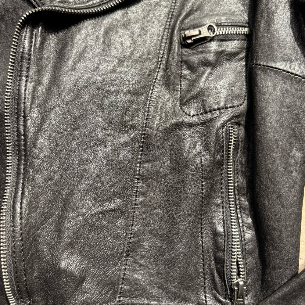 Jackett brand moto leather jacket XS - Picture 5 of 13